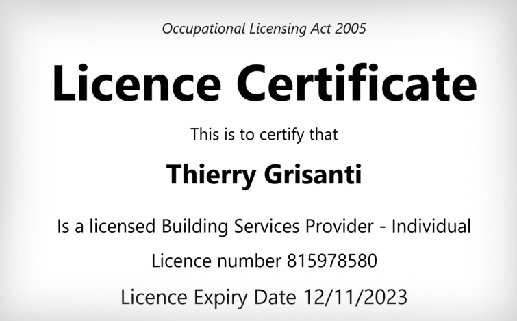 Certification